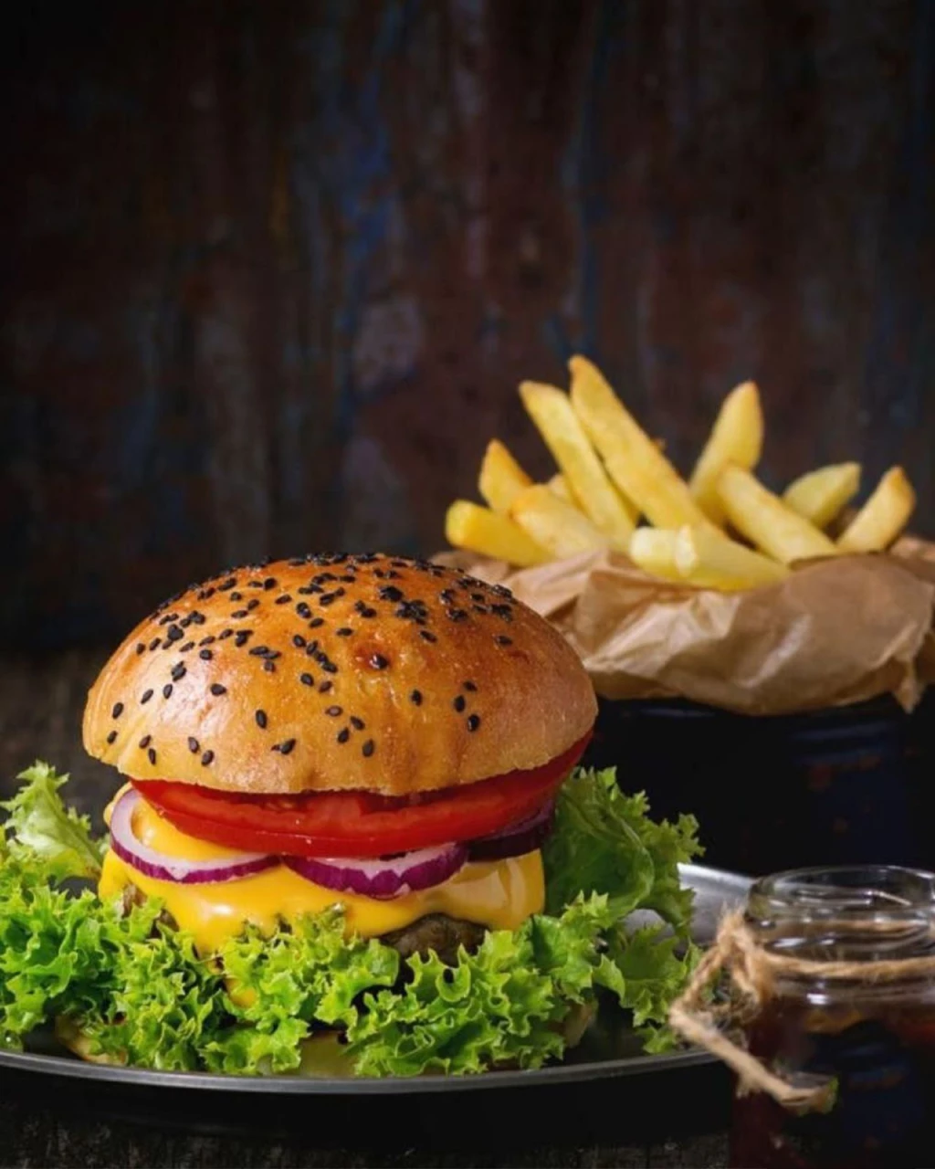 All American Cheese Burger